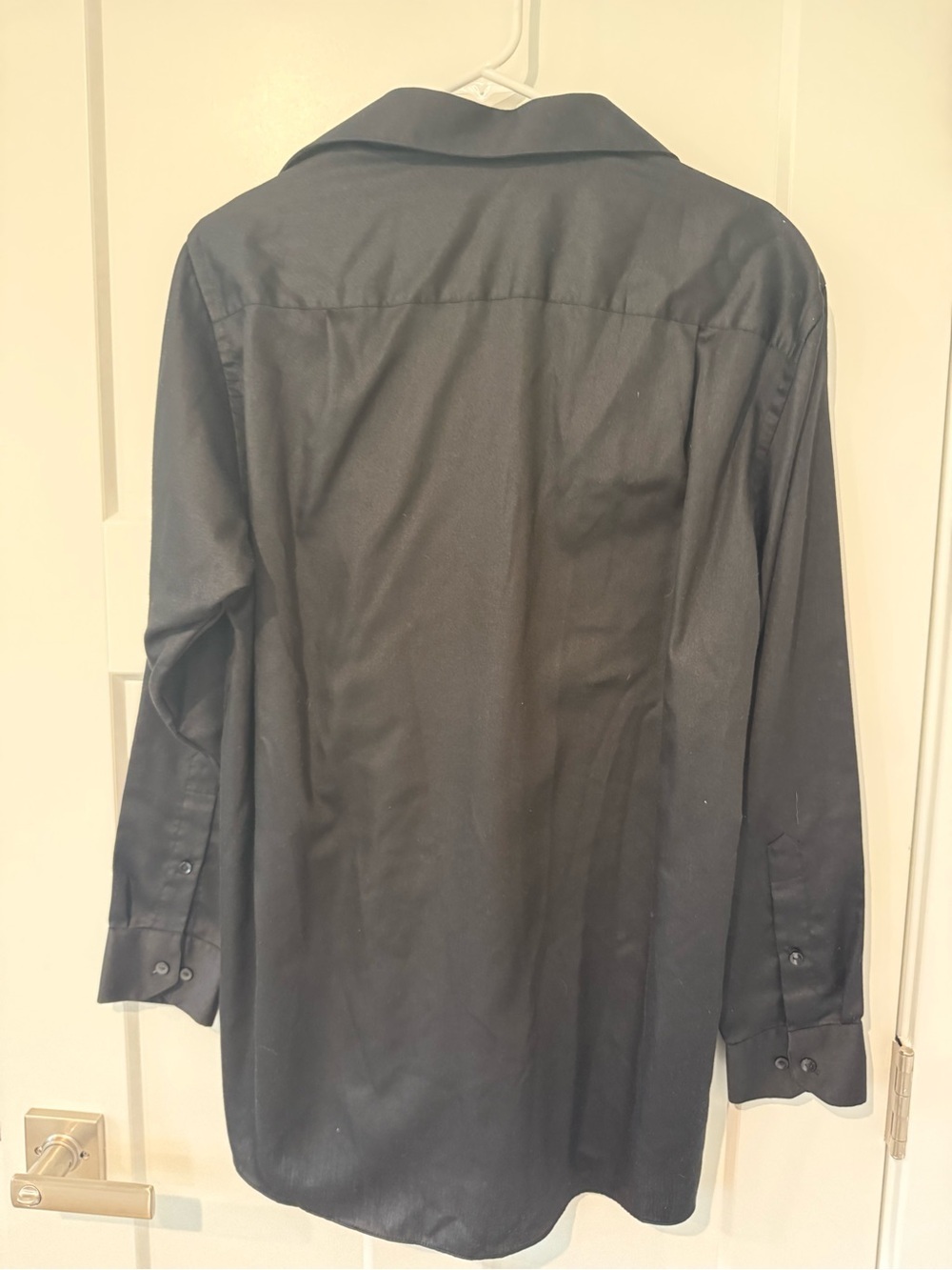 Geoffrey Beene Men's Black Button-Up Dress Shirt - Picture 4 of 7